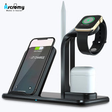 Load image into Gallery viewer, WIRELESS CHARGER FOR IPHONE, AIRPODS, APPLE WATCH AND PENCIL