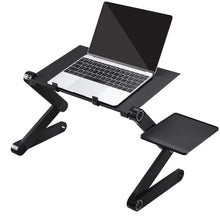 Load image into Gallery viewer, LAPTOP TABLE STAND WITH ADJUSTABLE FOLDING ERGONOMIC DESIGN STAND
